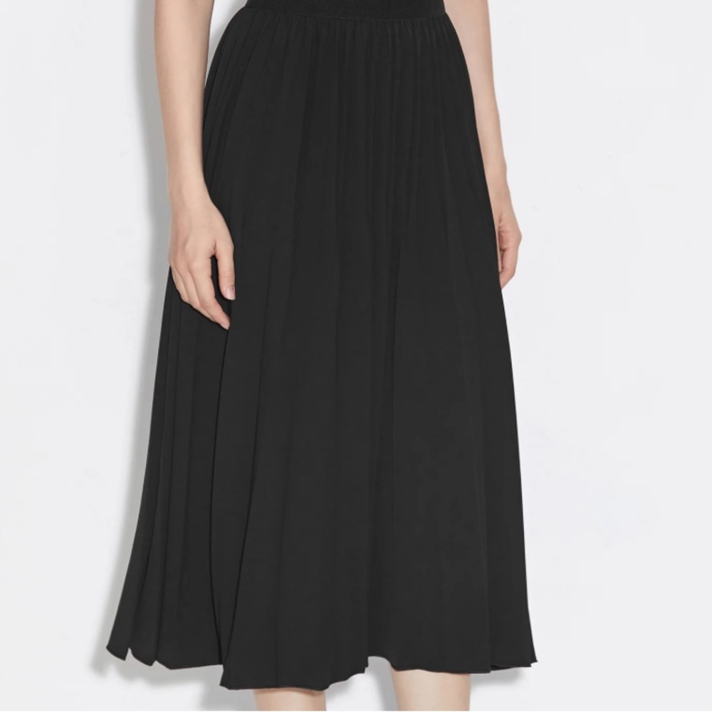 Andi and James Black Shimmery A-Line Skirt, Sz S, EUC.